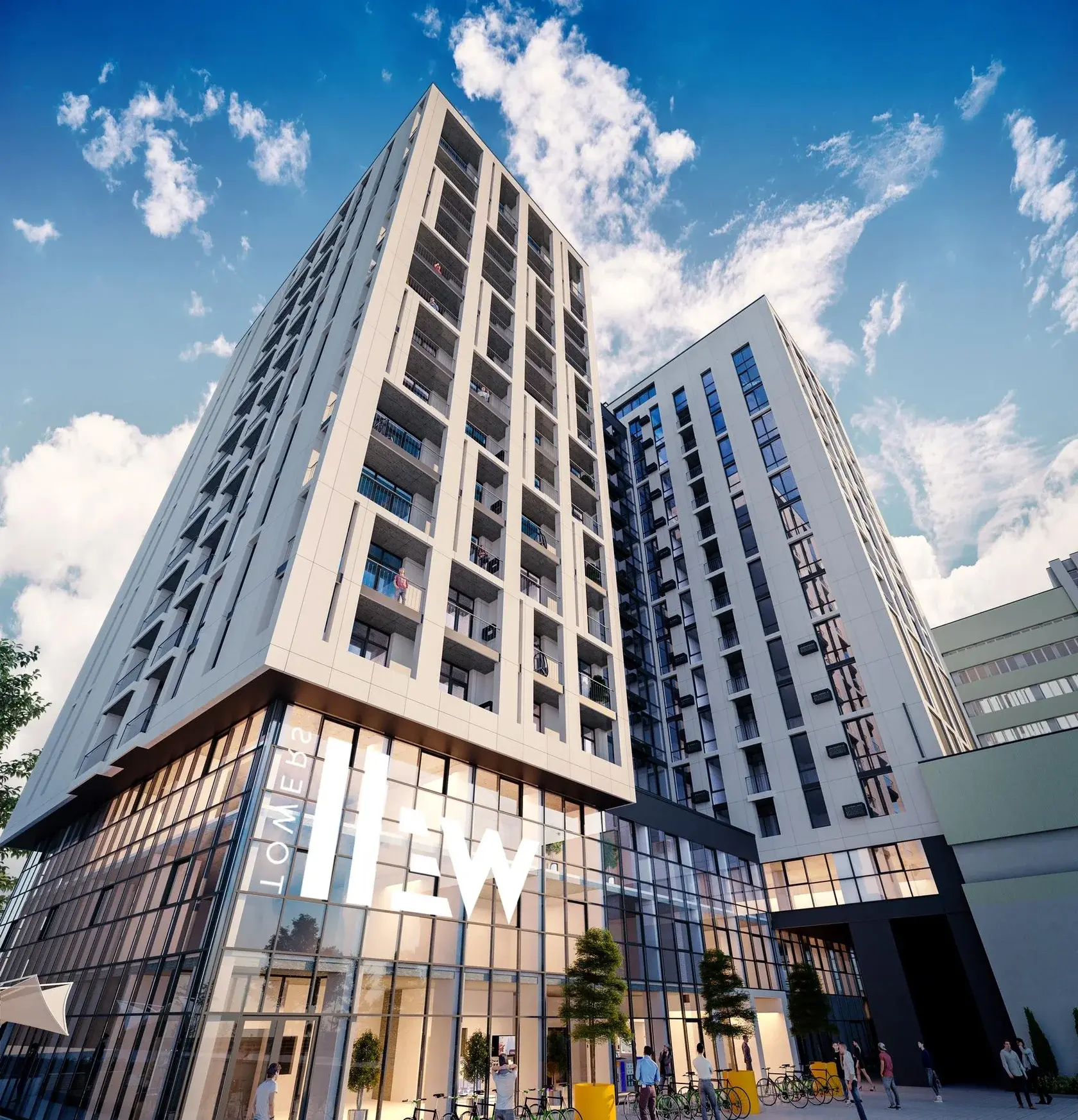 Апарт-комплекс WELL towers от Екополис во Львове — комфорт-класс в Циганівке