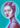 BLINDead NFT collection by artist VEL LY mixed media portrait