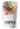 The Base Beverage Frappe premix powder pouch next to a glass of creamy blended frappe topped with whipped cream and caramel drizzle. A cold, smooth premix powder for dessert-style beverages.