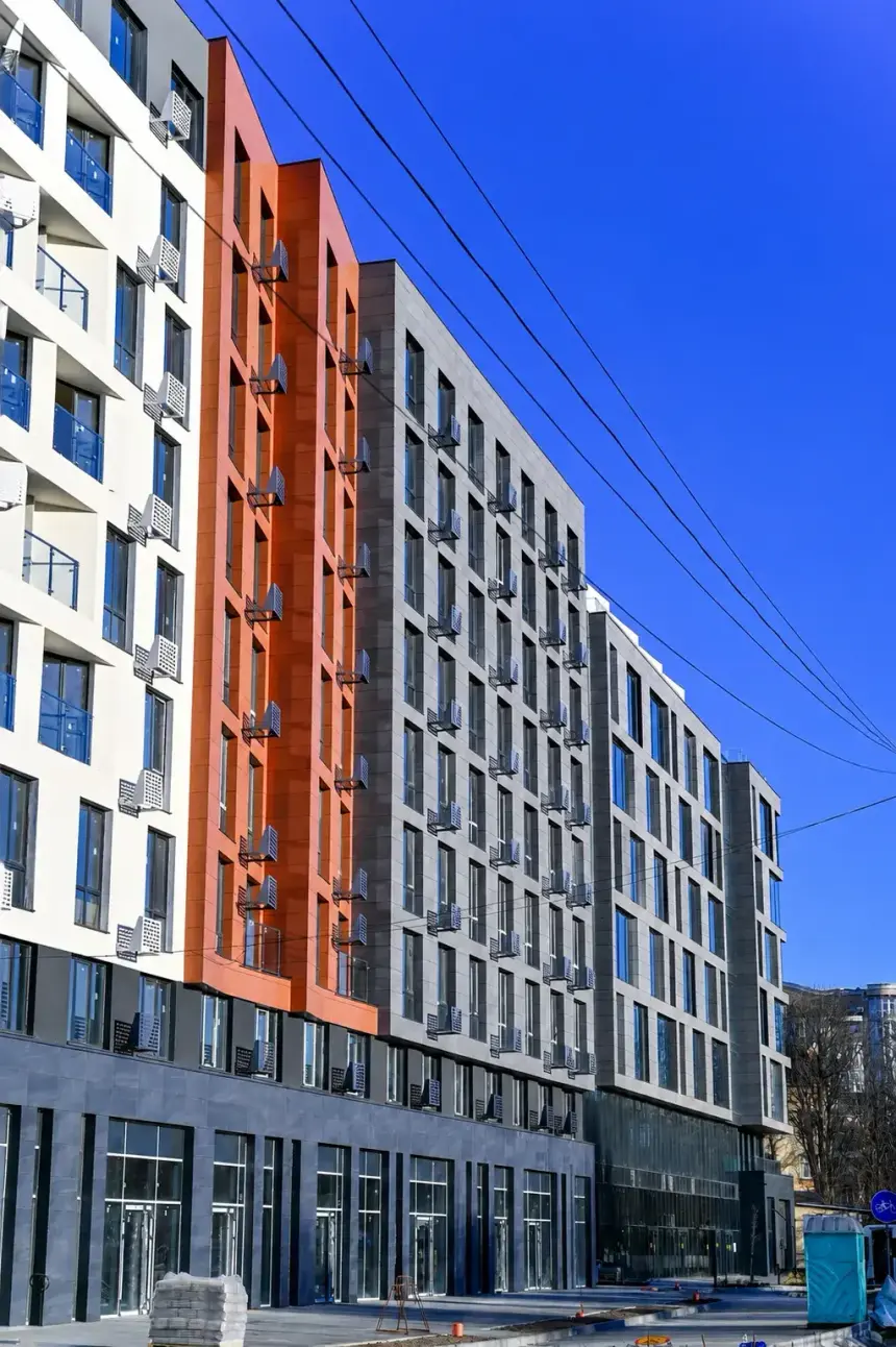 ЖК Mill Town — боковой фасад