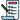 Notepad with plan written icon