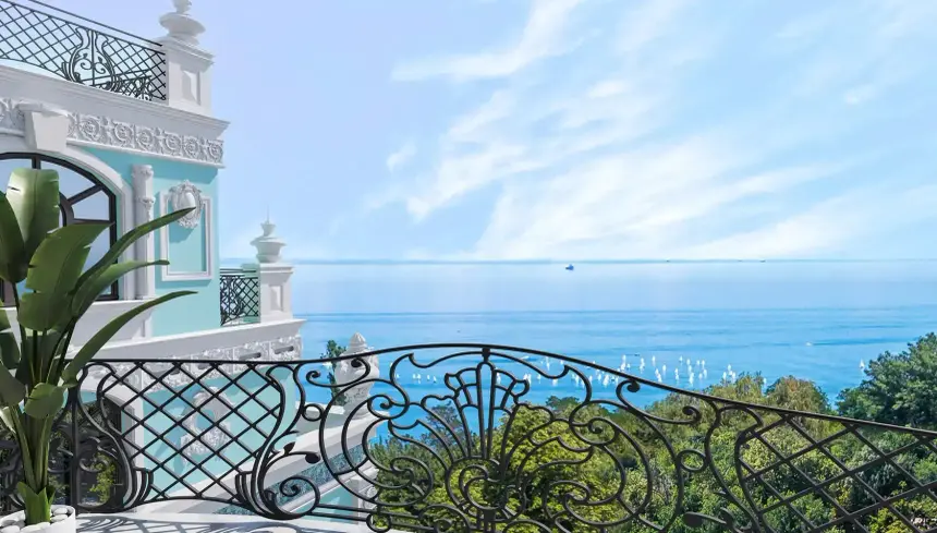 Клубный дом BIARRITZ — вид на премиальный фасад