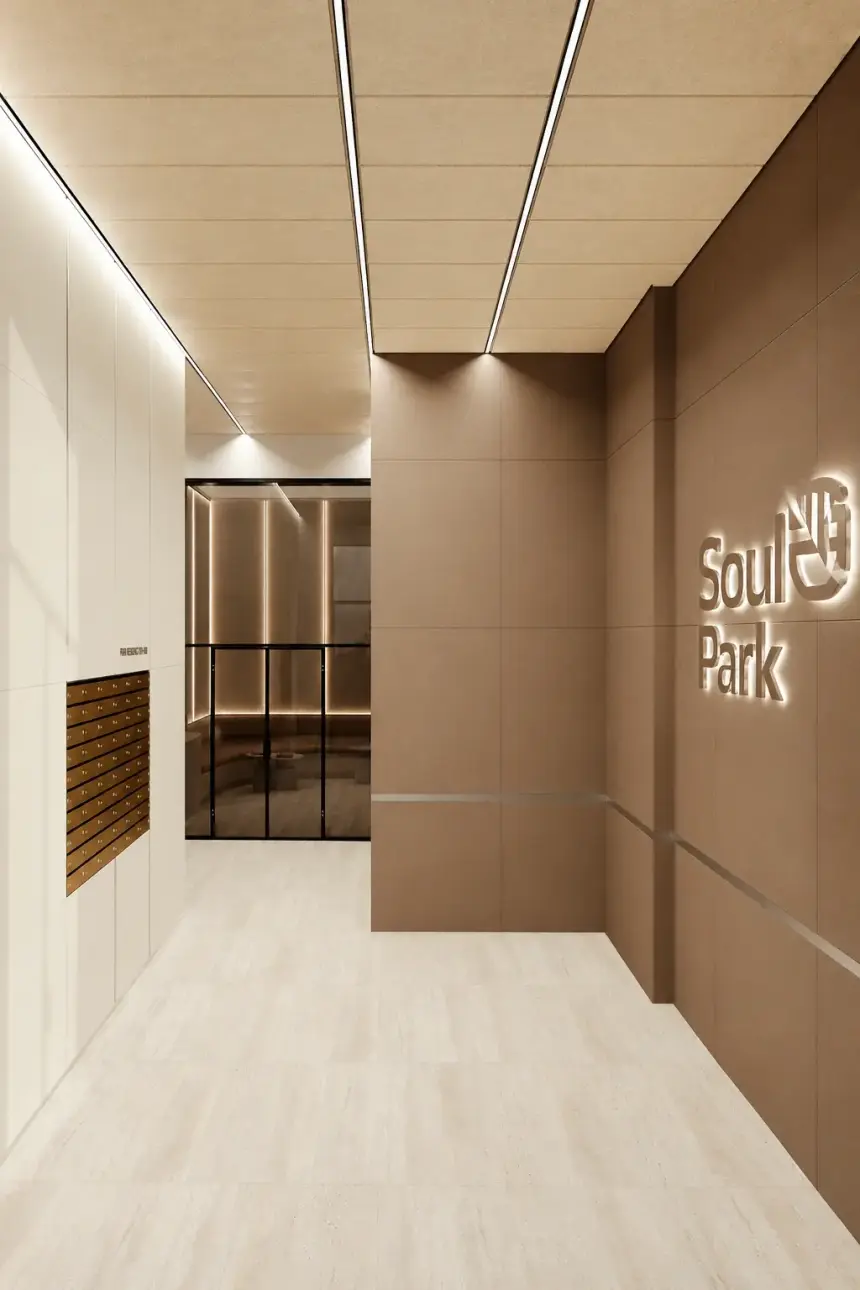 ЖК Soul Park — фасад жилого квартала бизнес-класса во Львове